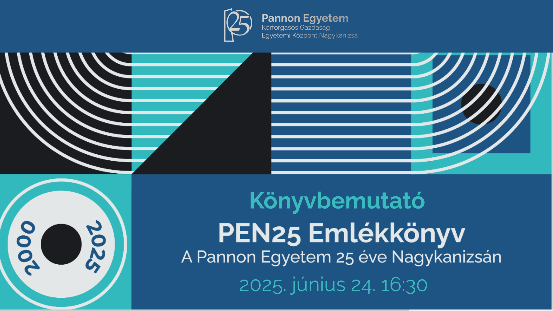 PEN25 Emlékkönyv könyvbemutató