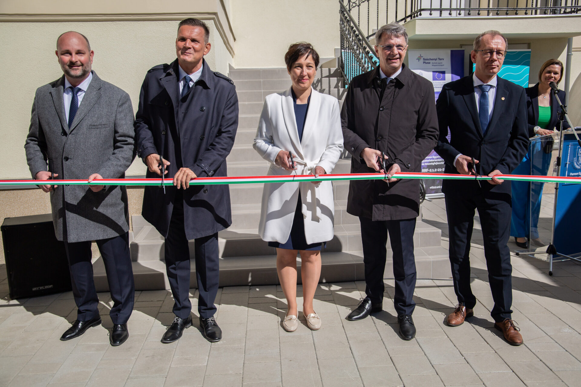 KLM épületegyüttes ünnepélyes átadása